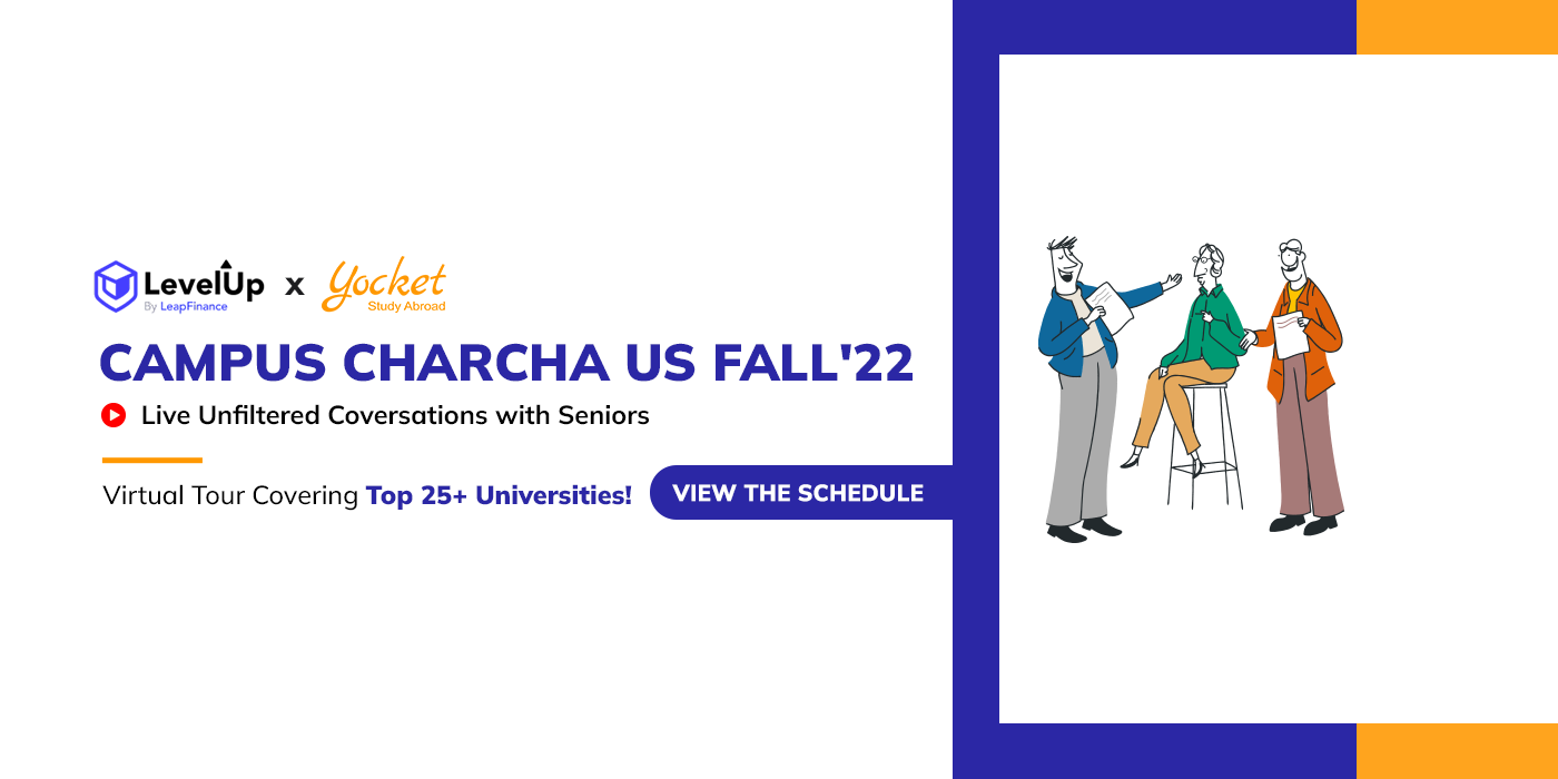 Campus Charcha - US Fall 22 : LIVE Unfiltered Conversations with Seniors